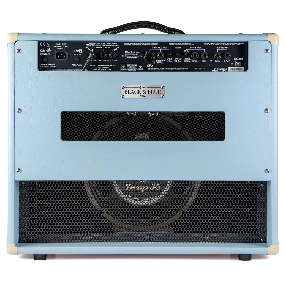 HT Club 40 MkII Black & Blue (Certified Refurbished) - Image 4