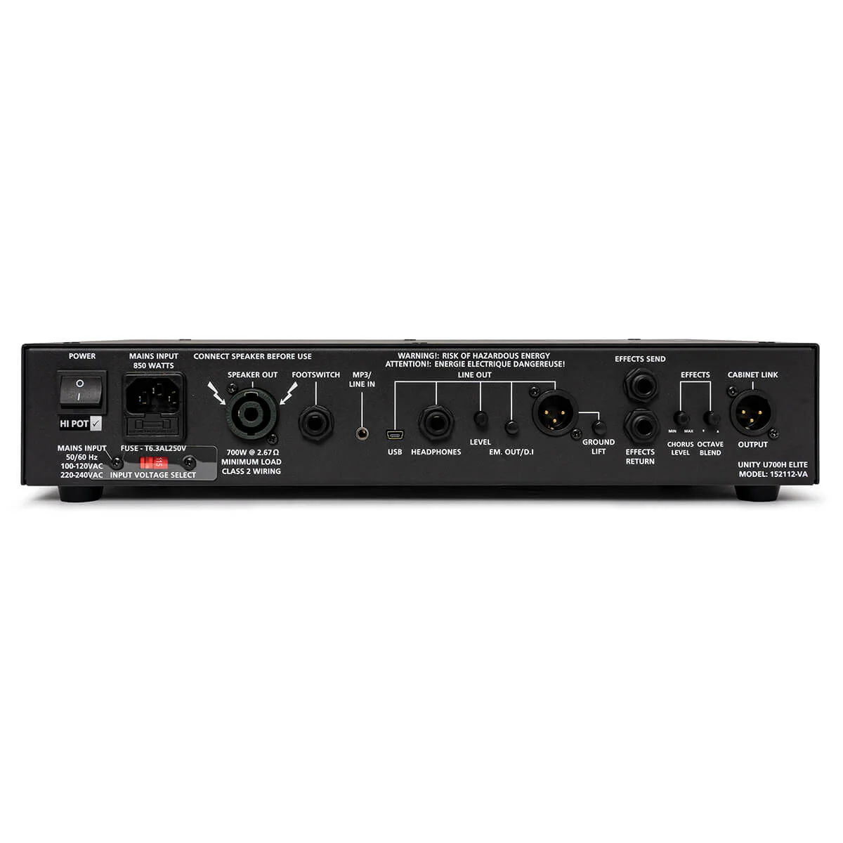 Unity Elite 700 Bass Head - Image 5
